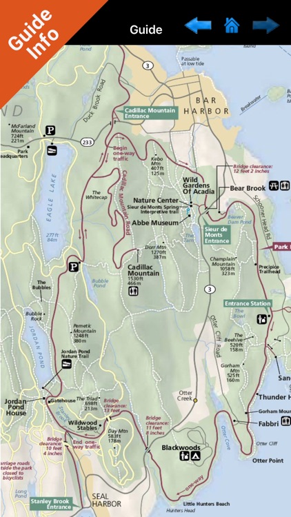 Acadia National Park GPS and outdoor map screenshot-3