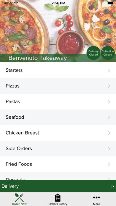 Benvenuto Takeaway Dumfries screenshot 2