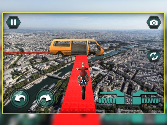 Bike Parkour Stunts 2019 iPad screenshot
