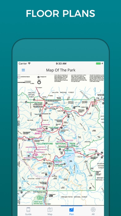 Yellowstone National Park Guide with Maps screenshot 2