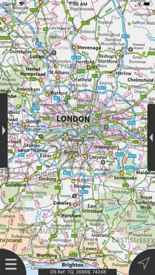 Screenshot von London Maps Offline auf dem iPhone 1
