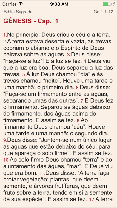 Screenshot #1 pour Bíblia Sagrada