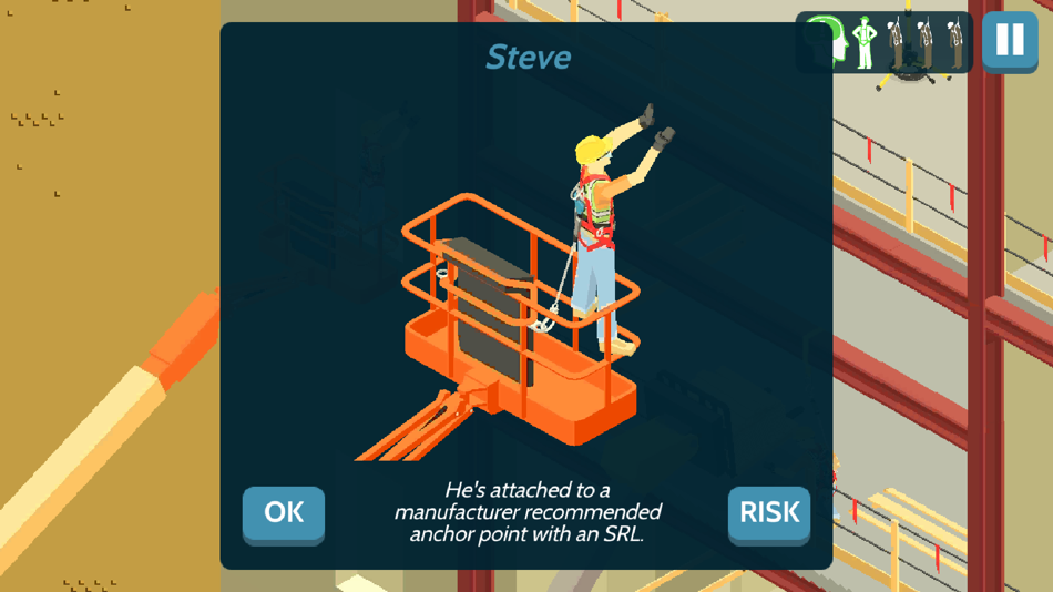 #5. Site Coach: Fall Hazards (iOS) Podle: Simcoach Games