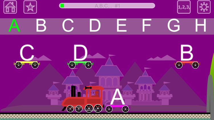 ABC & Math Learning Train