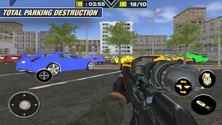 Shoot Car Crazy: Destroy City