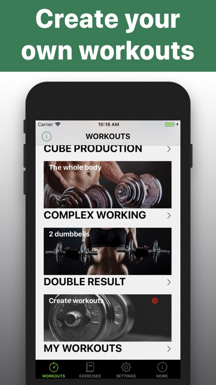 Dumbbell workout HIIT trainer screenshot-4