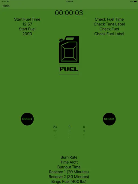 Mil Fuel Check