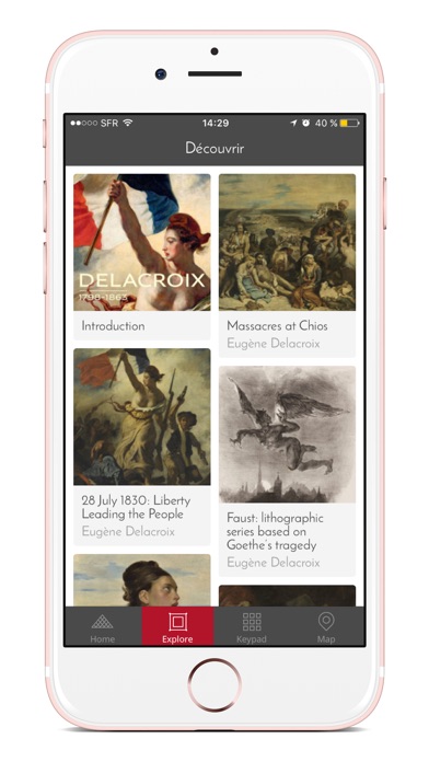 DELACROIX 1798-1863 screenshot 2