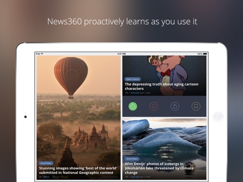 News360: Personalized News screenshot 3