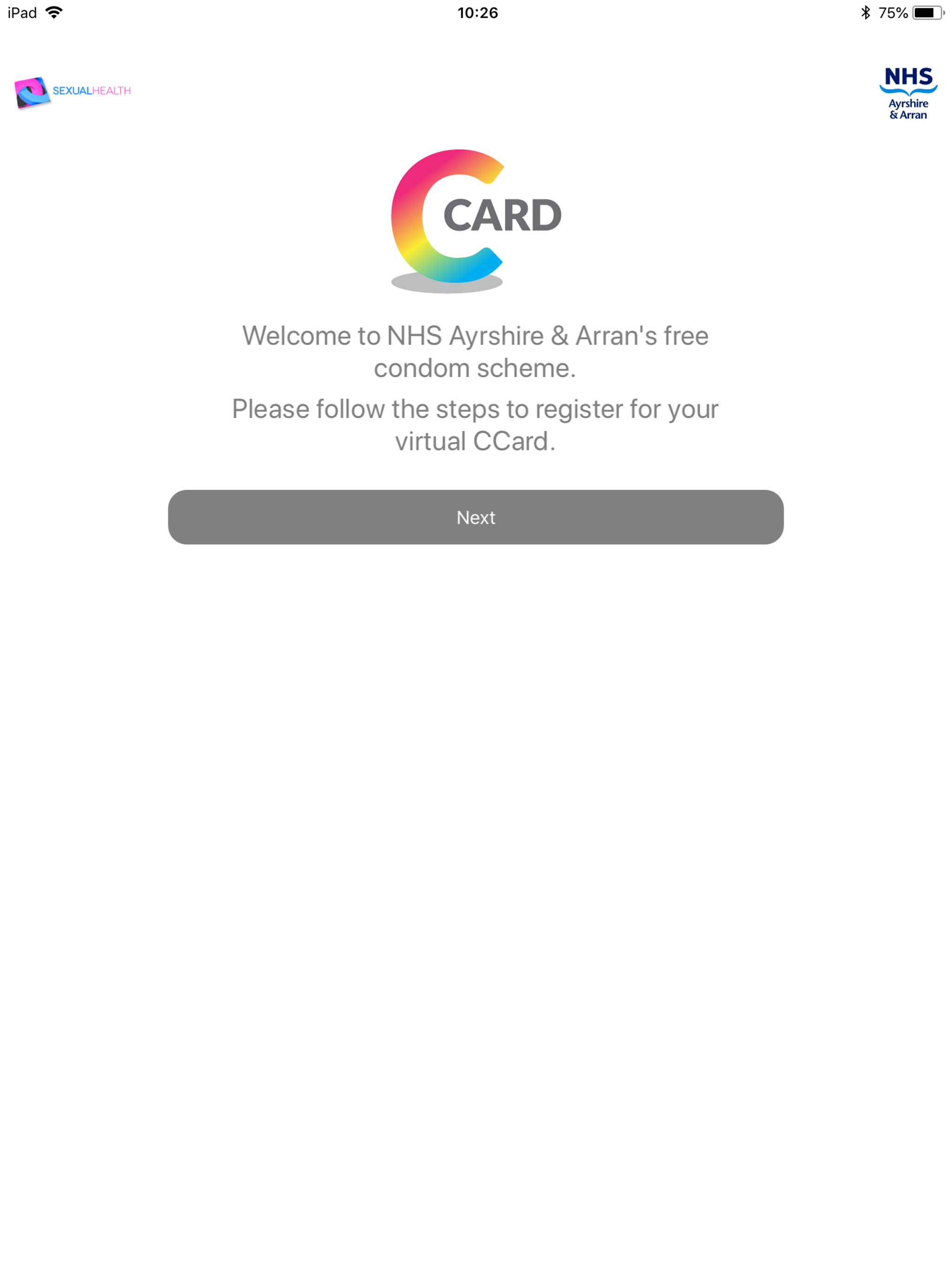 CCard NHS Ayrshire & Arran screenshot 4