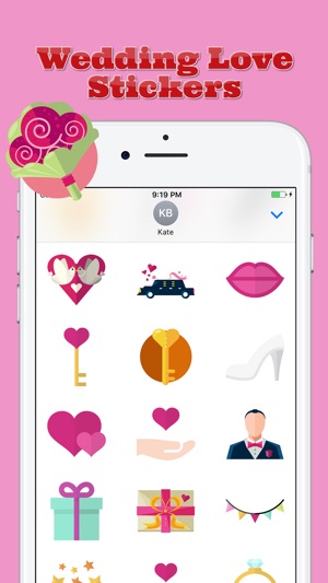 Wedding Love Stickers(圖2)-速報App