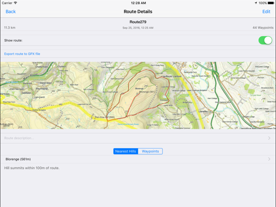 Screenshot #6 pour Brecon Beacons Maps Offline