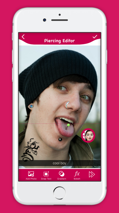 Piercing Photo Editor - Boothのおすすめ画像3