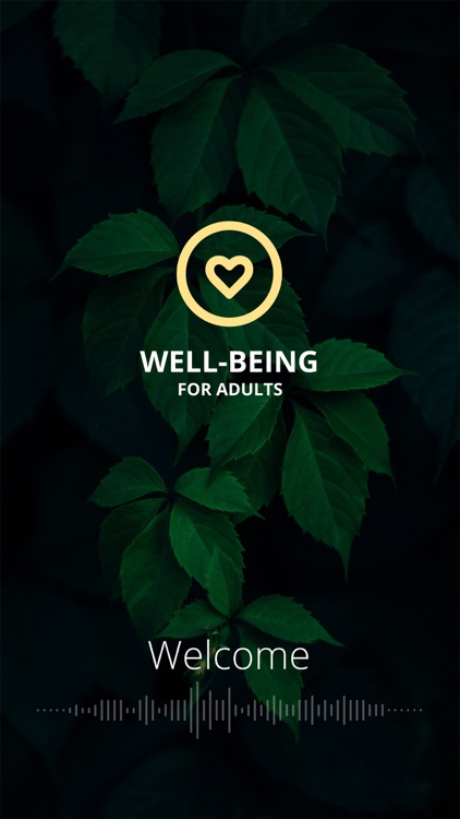 Well-Being for Adults