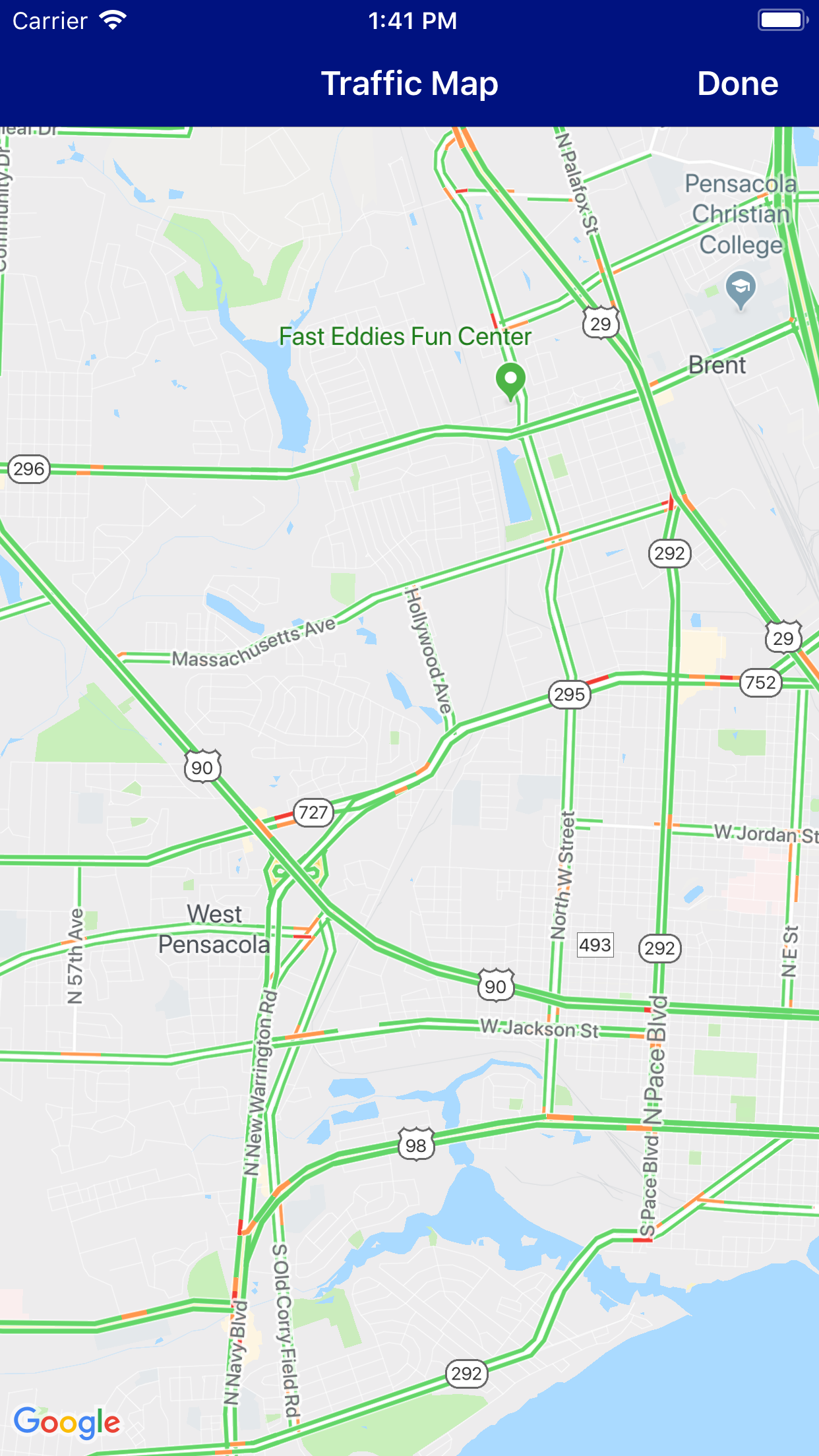 Pensacola Traffic
