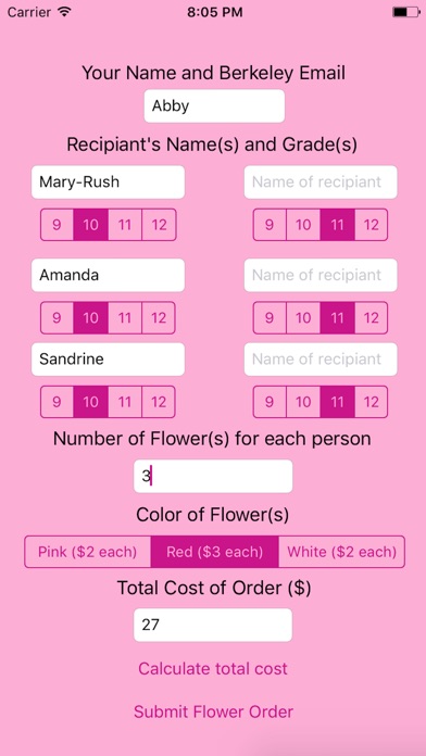 Flower Sale screenshot 3