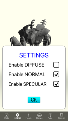 Model View 3D - OBJ viewer screenshot 4