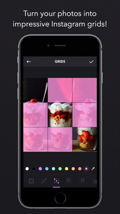 Screenshot #1 pour Grids Pro: Des Photos de Flux