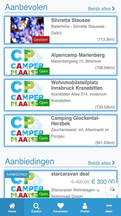 Camperplaatsen screenshot 2