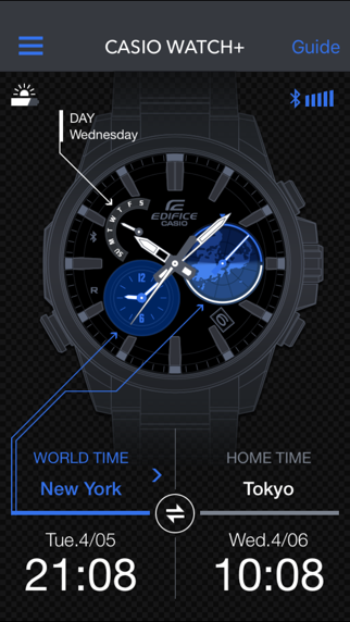 Screenshot #2 pour CASIO WATCH+