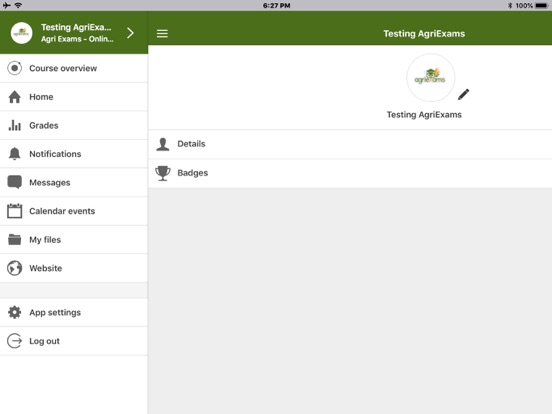 Agri Exams iPad screenshot