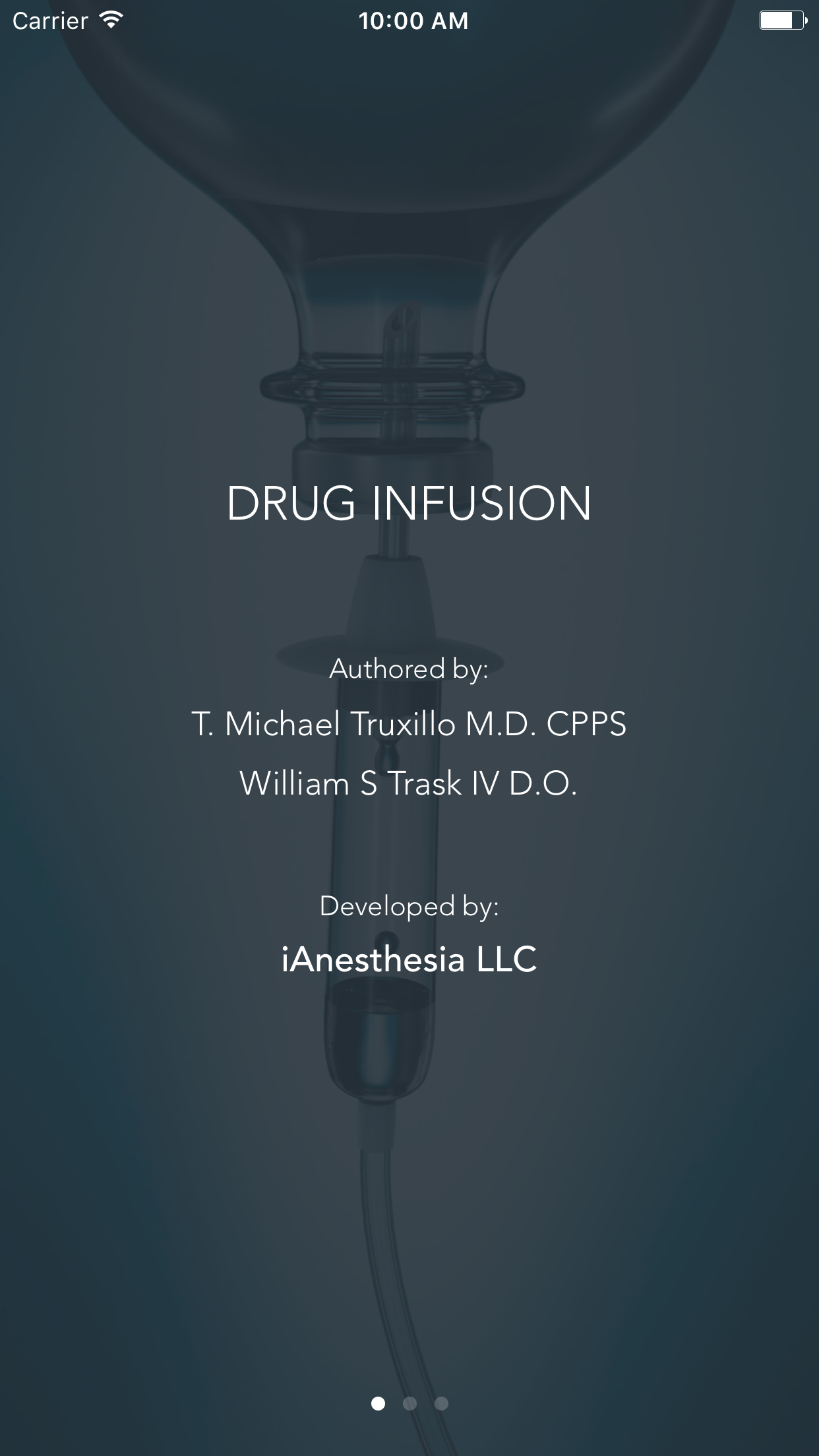 Drug Infusion - IV Medications