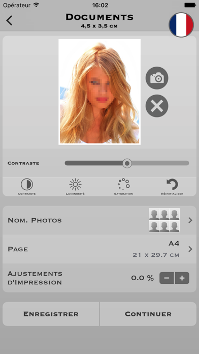 Screenshot #1 pour Photos d'identité