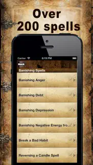 wicca spellbook iphone screenshot 4