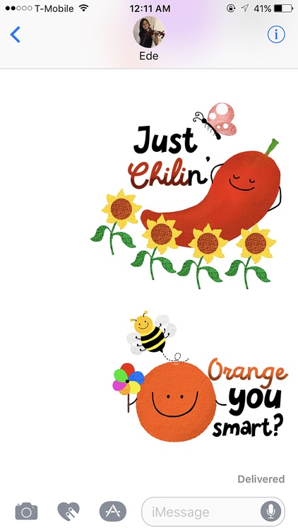 Punny Produce 2 Stickers screenshot-4