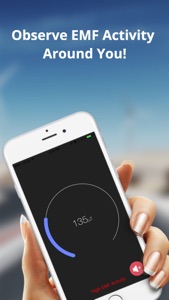 EMF Detector - Radiation Meter screenshot #2 for iPhone