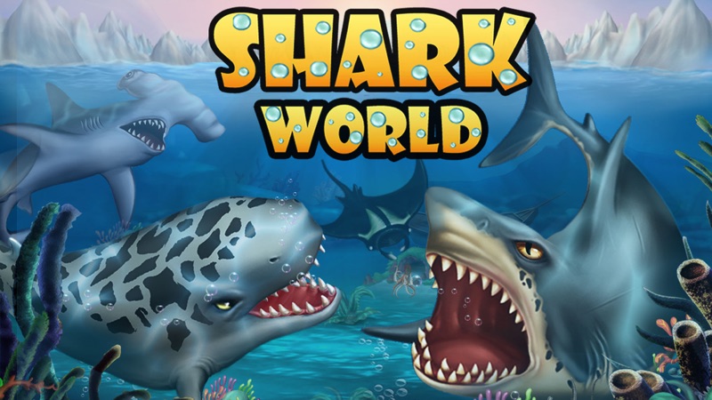 SHARK WORLD -water battle game screenshot 1
