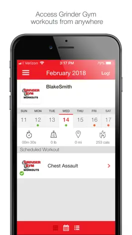 Game screenshot Grinder Gym Workouts mod apk