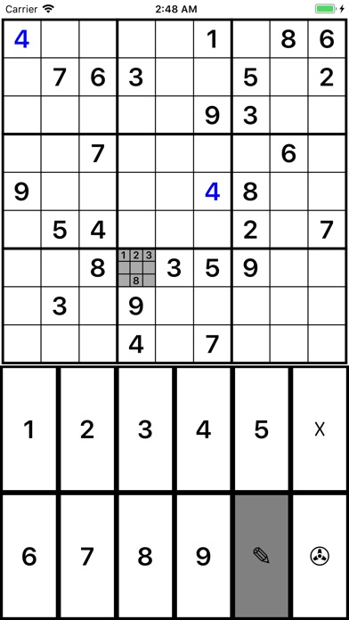 The SUDOKU Games screenshot 4