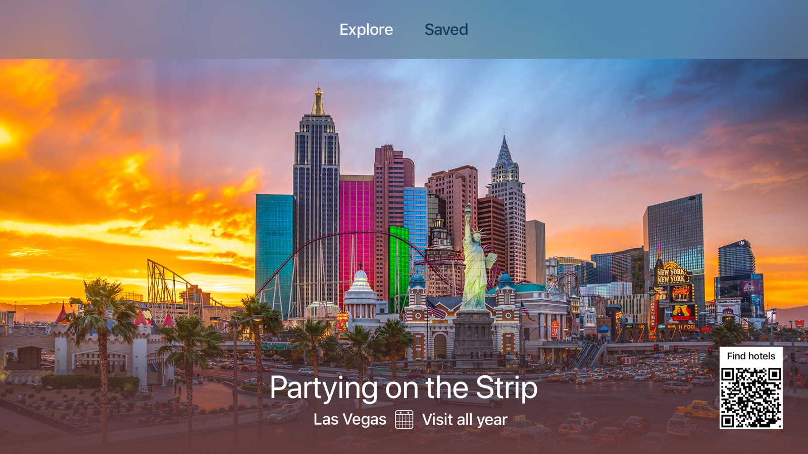 Hotels.com: Book Hotel Deals apple_tv screenshot 1