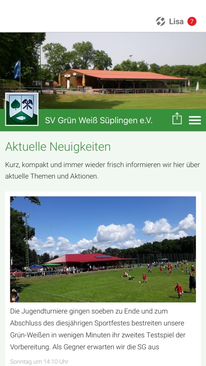 SV Grün Weiß Süplingen e.V.