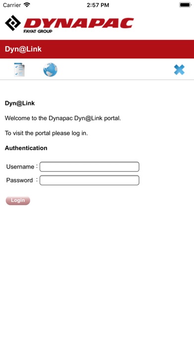 Dynapac Dyn@Link screenshot 2