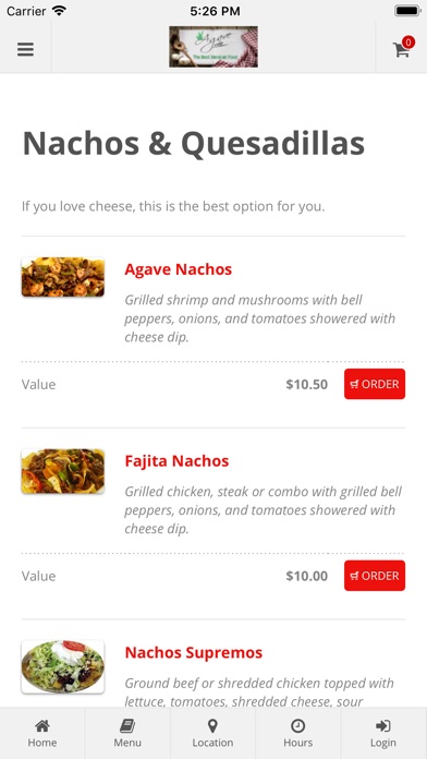 Agave Mexican Grill screenshot 3