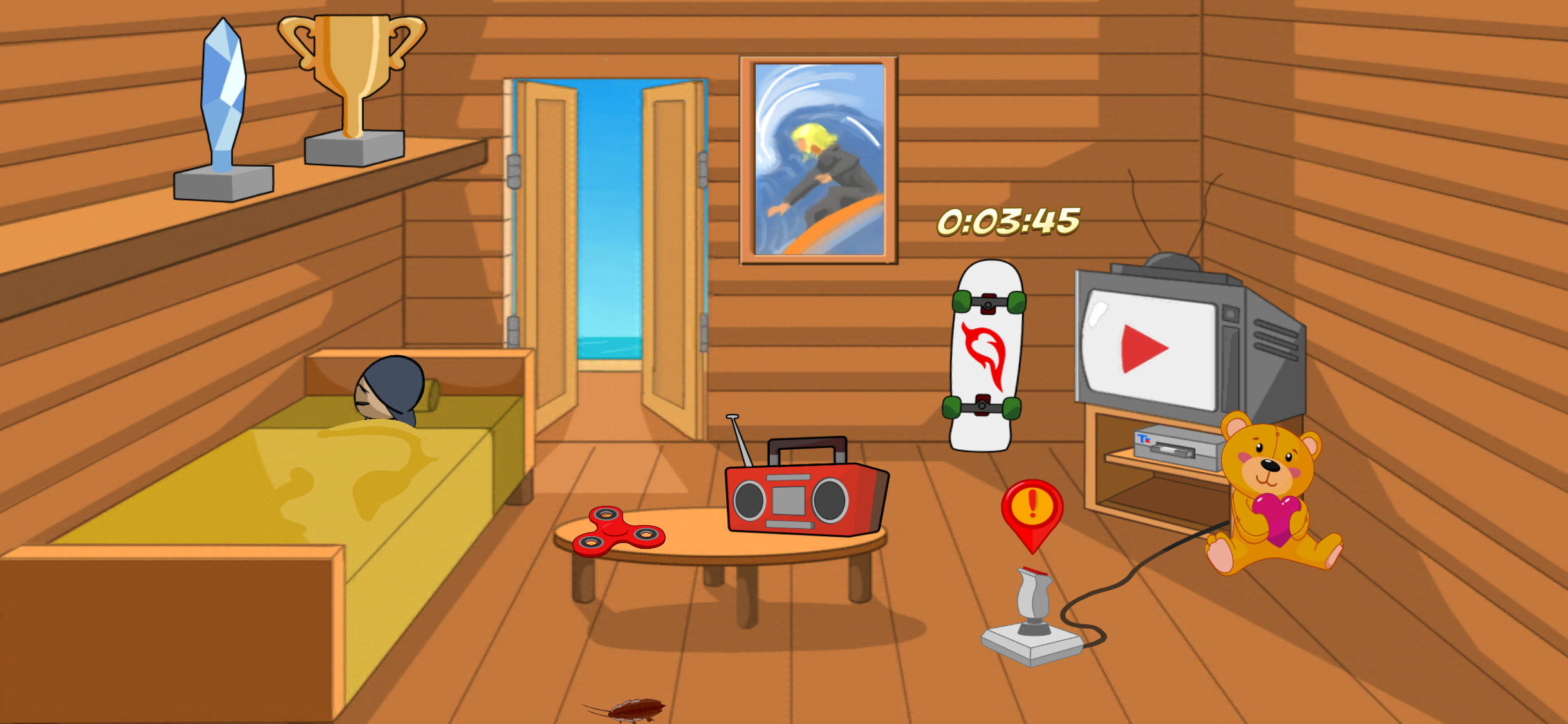 Stickman Surfer