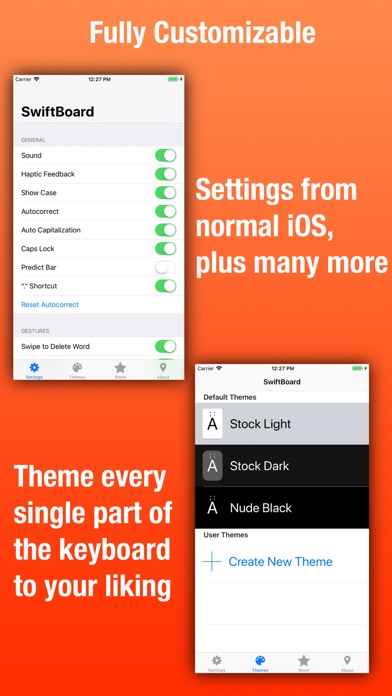 SwiftBoard for iPhone screenshot 4