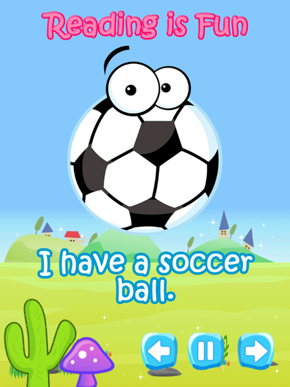 Reading Sentence Builder Games iPad screenshot