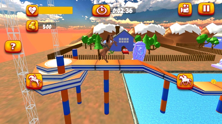 Horse Riding Stunt Simulation screenshot-3