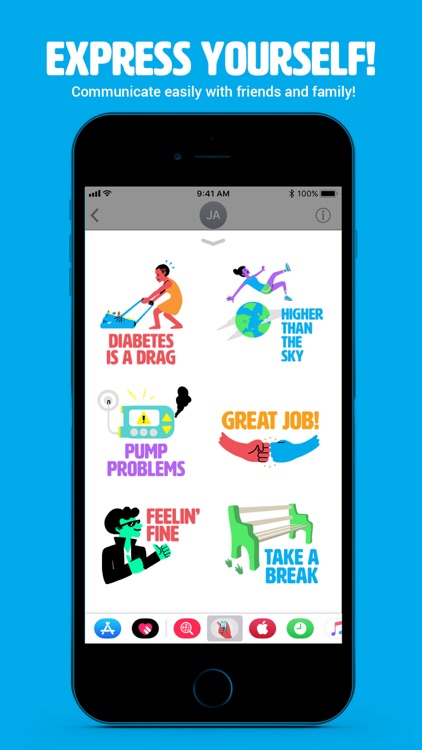 Diabetemoji Stickers
