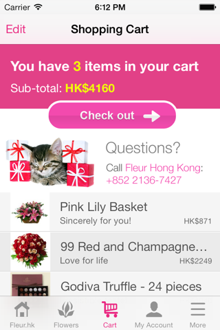 Fleur Hong Kong Florist 花香港花店 screenshot 4