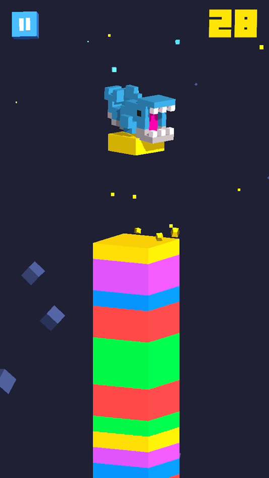 #5. Bouncy Tower (iOS) By: Korigame Ltd
