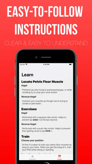 KegelPRO: Longer Lasting Sex iPhone Screenshot 2