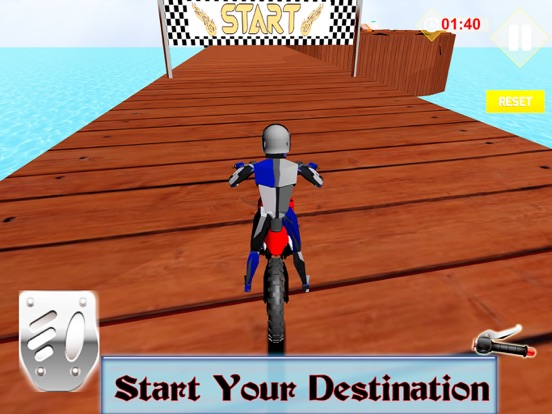 Screenshot #6 pour Beach Bike Stunt Rider