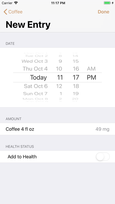 Caffeine App - Track ... screenshot1