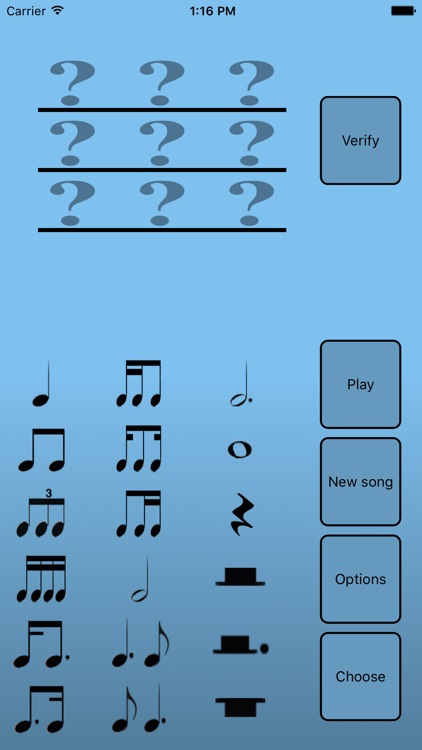 Rhythmic dictation trainer
