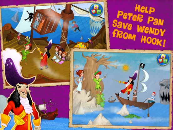 Screenshot #6 pour Peter Pan Adventure Book