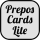 Prepositions Cards Lite app icon - Education app for iPhone